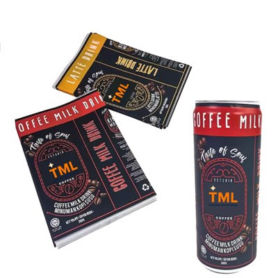Mangas encogidas para latas de aluminio